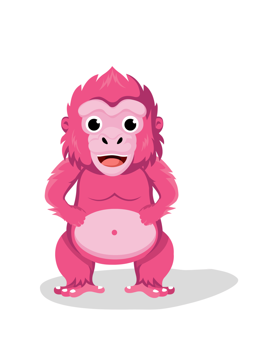 The Story of the Pink Gorilla